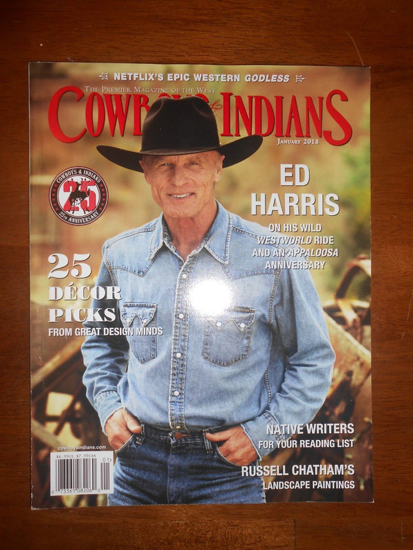 Cowboys & Indians Ed Harris January 2018