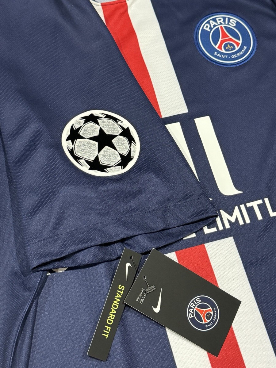 2019/20 PSG Home UCL Jersey #7 Mbappe XL Paris Saint Germain 2019/20 PSG Home UCL Jersey #7 Mbappe XL Paris Saint Germain