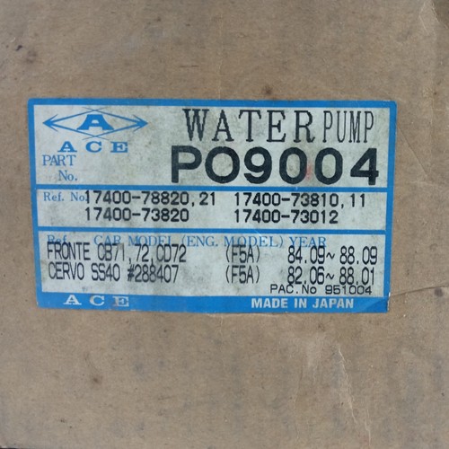 Water Pump Fits For Suzuki Carry ST-100 | PO9004 - Picture 2 of 10