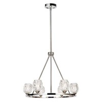 Elstead Rubin Led Kronleuchter G9 6-Fach Poliertes Nickel