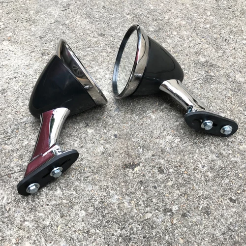 Bullet Mirror Fender Retro Car Fit For DATSUN NISSAN MAZDA TOYOTA MITSUBISHI NEW