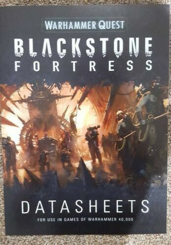 Hojas de datos de Warhammer Quest Blackstone Fortress (reglas de 40 k para los minis) - Imagen 1 de 1