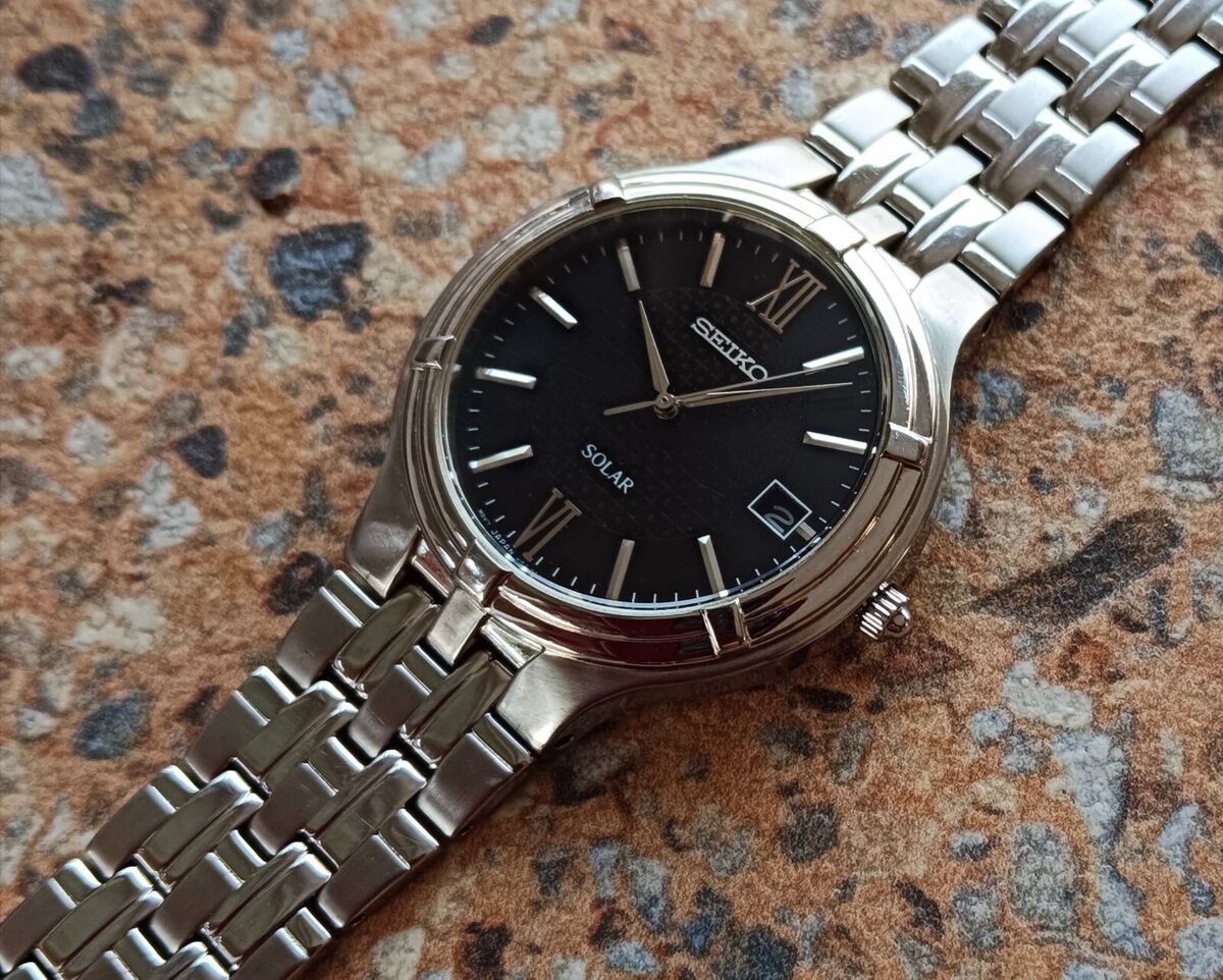 Seiko Quartz Solar V157 0AA0 August 2010 | eBay Seiko Quartz Solar V157 0AA0 August 2010 | eBay