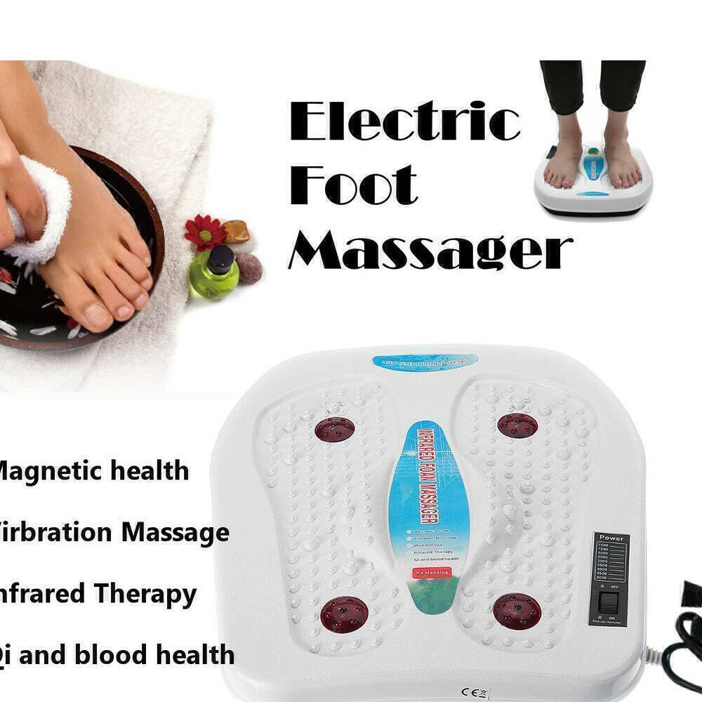 Vibration Blood Leg Foot Massager Revitive Circulation Booster w/Heated