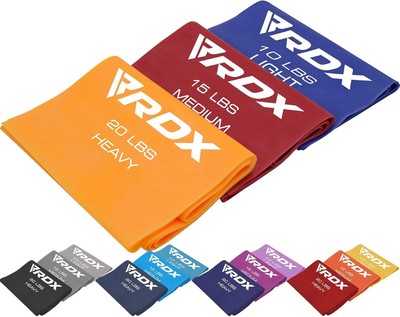 RDX Resistance Bands TPE 3 Level Set 1.5M Long, REACH RoHS CPSIA SET 1 