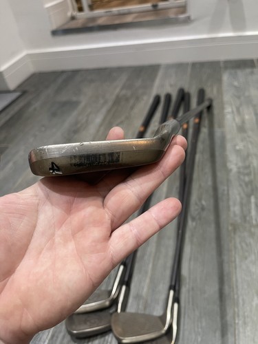 Taylormade Ti Bubble 2 Set Of Irons 4-9 Irons R80 Bubble 2 Shaft - Picture 18 of 19
