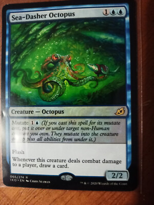 Sea Dasher Octopus Magic The Gathering Rare Ikoria 66