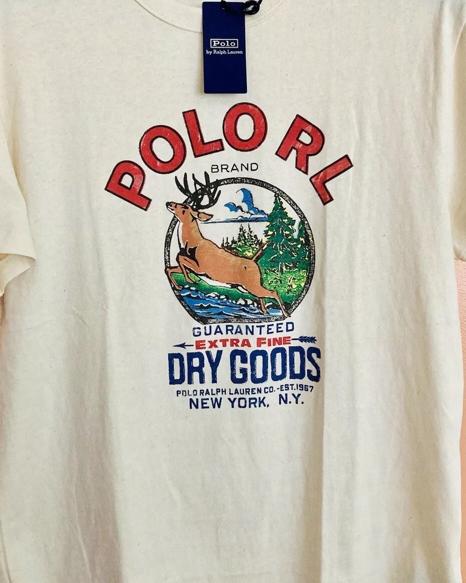 Polo Ralph Lauren Deer T-shirt XL Sportsman Outdoors Wildlife