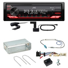JVC KD-X282DBT Bluetooth Digitalradio Einbauset f&uuml;r Mercedes Citan W415