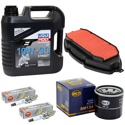 Öl Wartung für Honda NC 750 NC 700 Integra Set 4L Luftfilter Ölfilter Zündkerzen