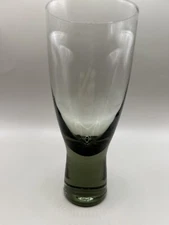 Kastrup Holmegaard Canada Scanada Grey Smoke Bar Glass, 7”, 10 Oz