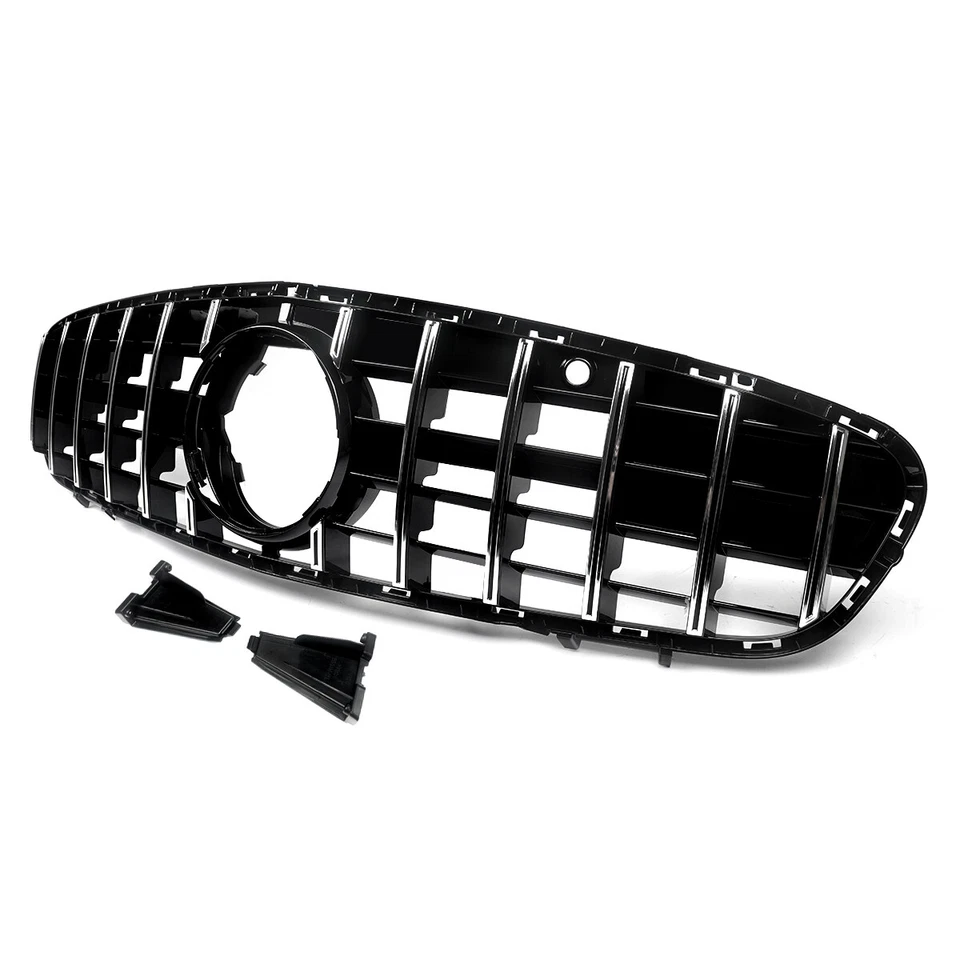 For 2017-2021 Mercedes-Benz R231 SL550 SL500 SL450 GTR Style Front Upper Grille Foto 2 de 4