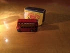 Vintage Matchbox Series No. 5 - Red London Bus w/ Box - A Moko Lesney Original!