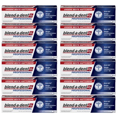 blend-a-dent 3, 4, 5, 6, 12 x 40g Professional Haftcreme - Bester Halt - Auswahl