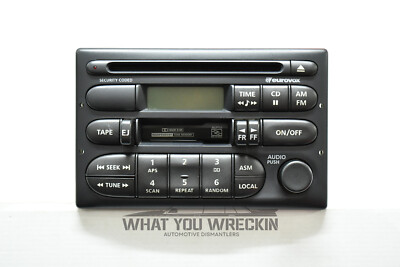 VGC: GENUINE GM VT VX VU EUROVOX RADIO / HEADUNIT CD + CASSETTE PLAYER : GREY