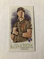 2016 Topps Allen & Ginter Mini A&G Back Trevor Brown Giants Rookie RC