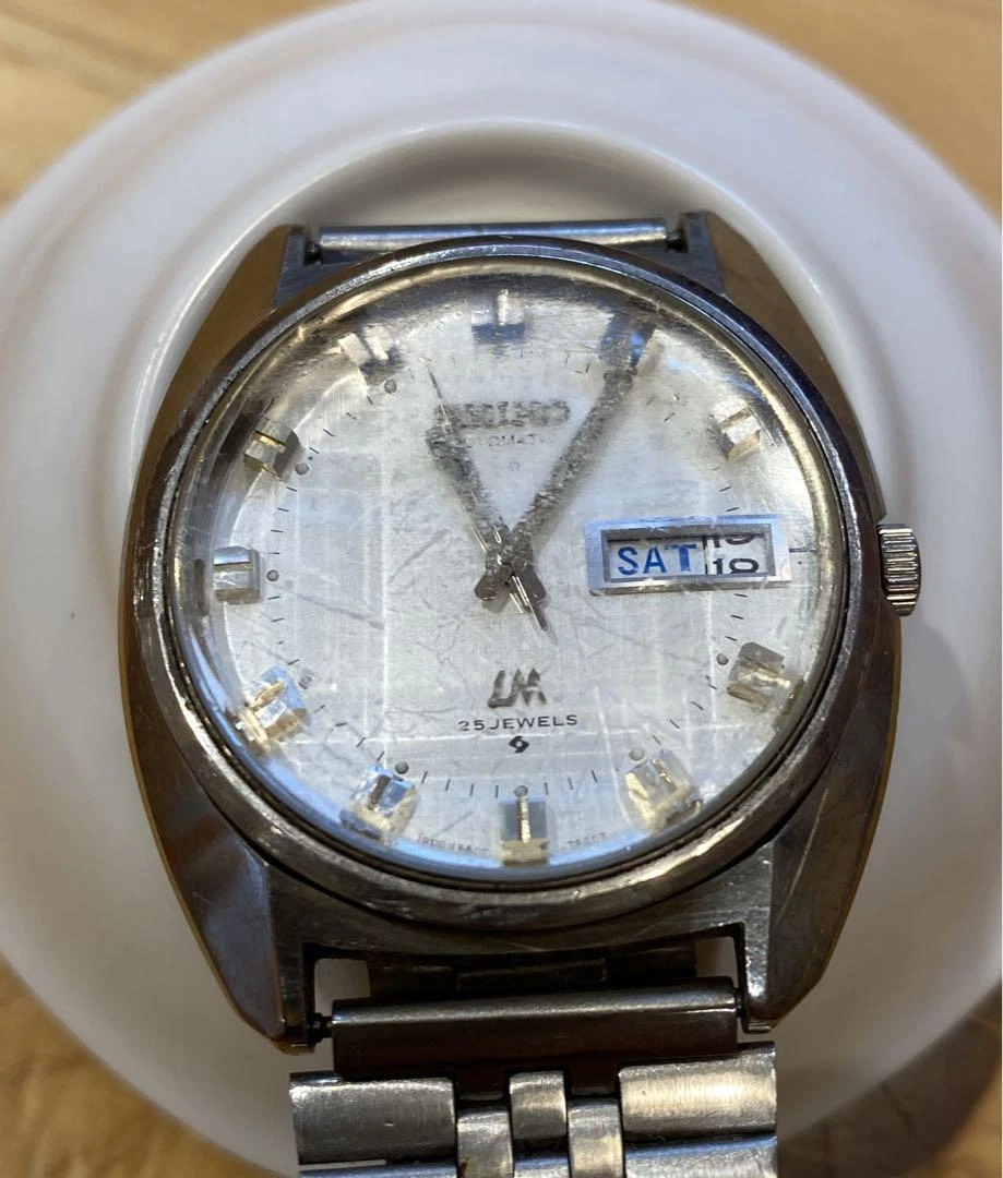 Seiko Lord Matic 5606-7230 Vintage Day Date 25 jewels Automatic 