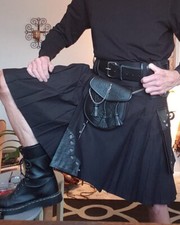High quality traditional Scottish kilt for men, 100 cotton