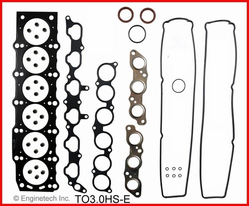 Engine Re-Ring/Remain Kit with Chrome Rings for 94-97 Toyota Supra 3.0L 2JZGE - Picture 8 of 9