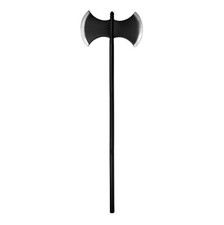 Ascia boia ultra plastica Halloween Prop arma giocattolo 97 cm LARP vestito fantasia