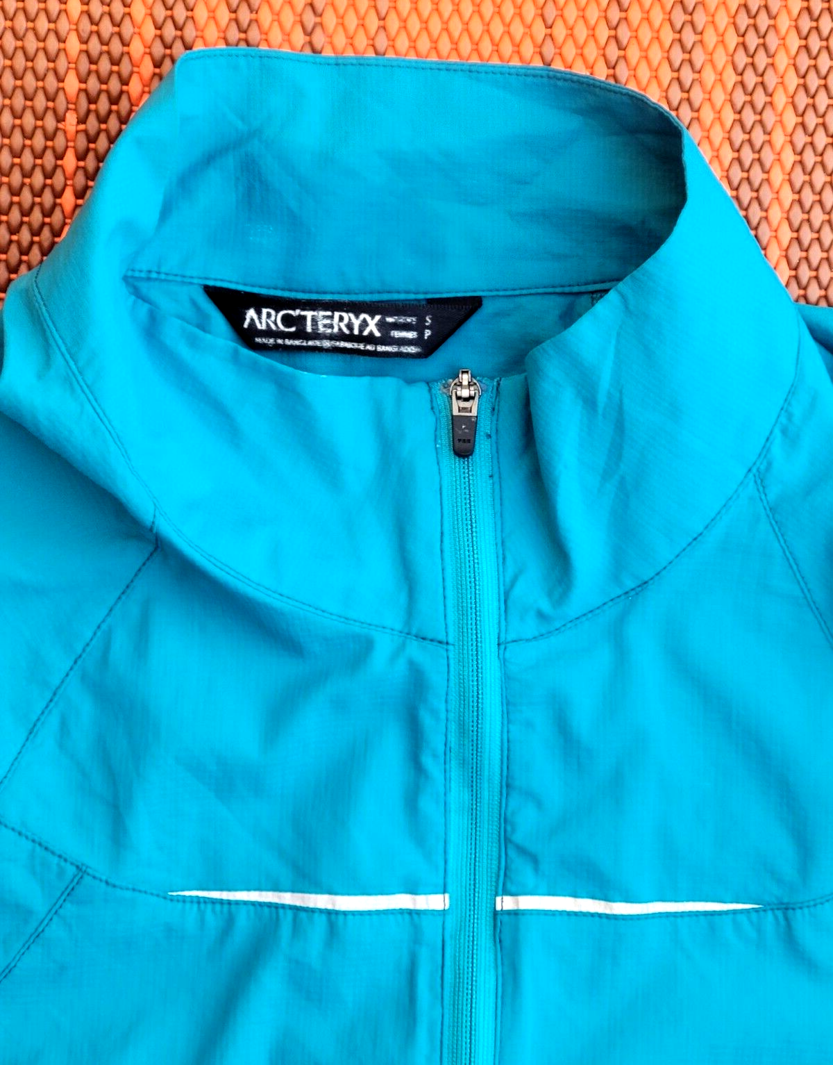 Giacca da corsa Arc'teryx ' Visio FL ' Horizon Sky Premium outdoor donna RARA