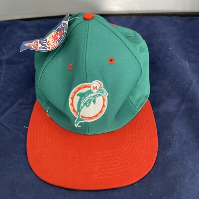 Miami Dolphins Team NFL Snapback Cap Hat Deadstock Logo 7 VTG | eBay
