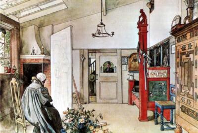 Carl Larsson The Studio 1895 17''x 22'' Archival Art Print