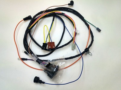 1967 67 Chevelle El Camino Engine Starter Wiring Harness 396 Warning