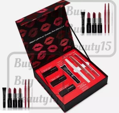 smashbox Lipstick Survival 7 Pieces Kit LIMITED EDITION Full Size New With Box