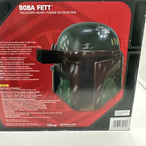 Boba Fett Collectors Helmet Rubies Vintage Star Wars Disney - Picture 8 of 10