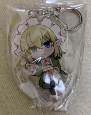 Japanese anime DanMachi acrylic keychain Ryu Lion Bakudanyaki Honpo