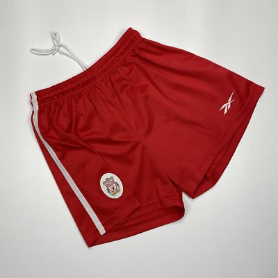 Vintage Liverpool 1998 2000 Reebok Home Football Soccer Shorts
