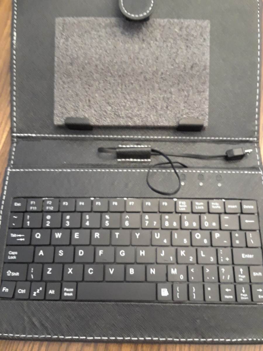 7 Inch Android Tablet Black Cover With Bluetooth Keyboard | eBay