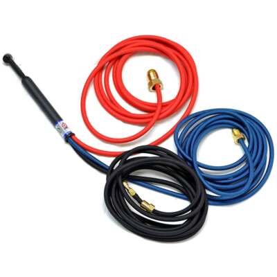CK24 Water Cooled TIG Torch Kit 180A 12.5' 3-Pc Super-Flex CK24W-12SF