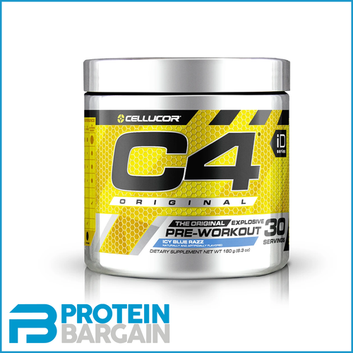 Cellucor C4 Pre Workout Original Series AAKG & Niacin For Energy & Pump