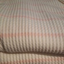 Pink And White Knit Sweater  2-Way Stretch  F...