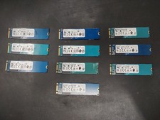Lot of 10 Kioxia/Toshia 256GB Mixed Models (See Pics/Description) Wiped/Tested