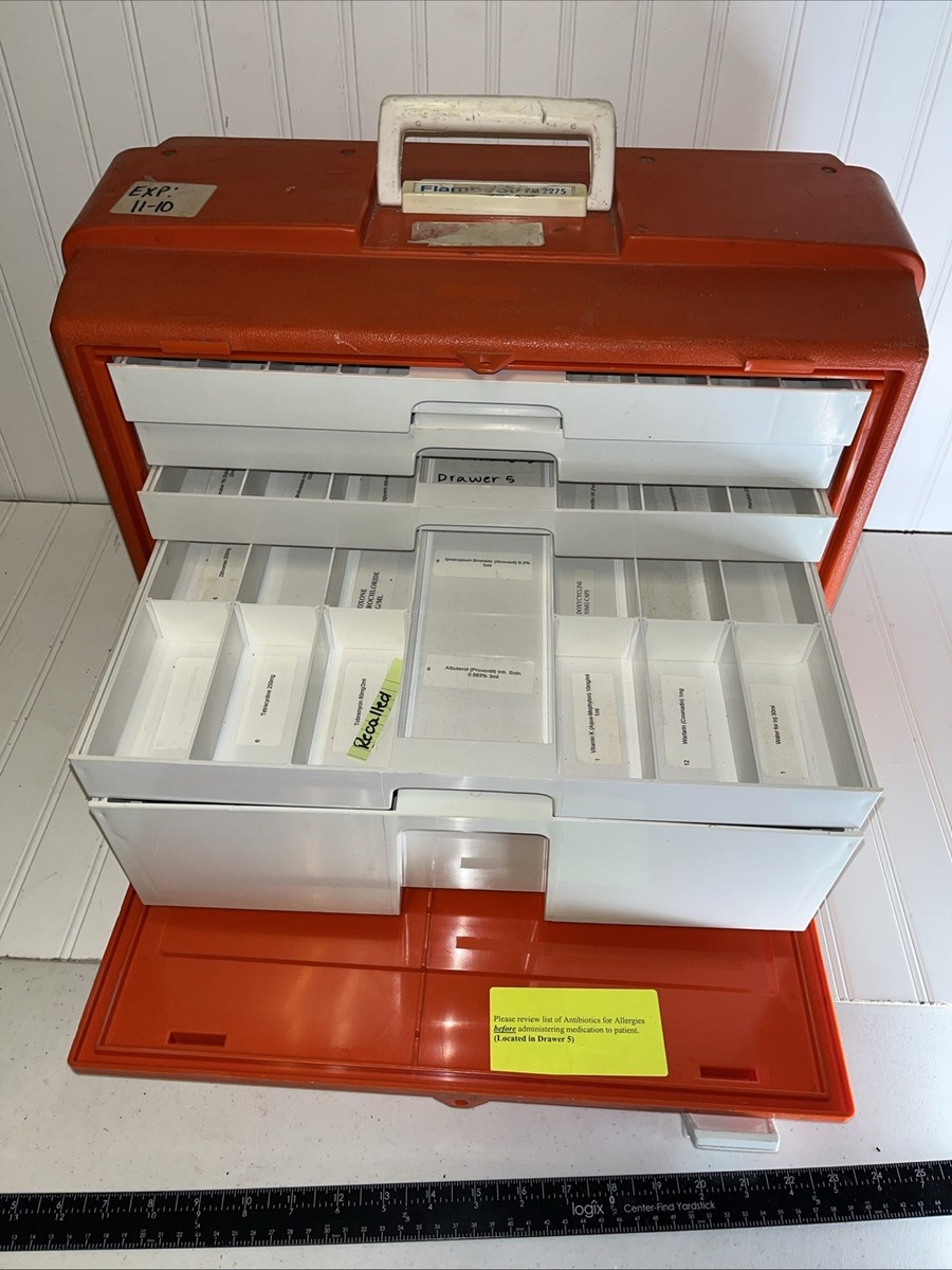 Flambeau PM2275 Paramedic-EMS-First Aid-Medical Case or Tackle Box