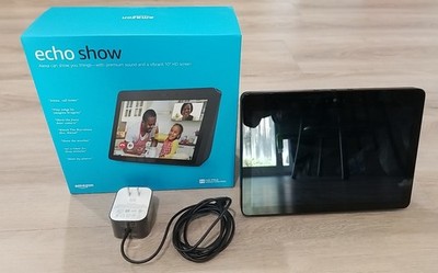 Amazon Alexa Echo Show (2nd Generation) Smart Assistant Charcoal 10.1  HD Displa