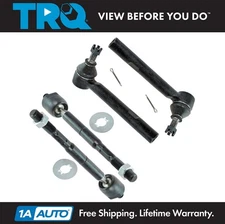 TRQ Front Inner Outer Tie Rod End LH RH Kit Set 4pc for Highlander RX330 RX350