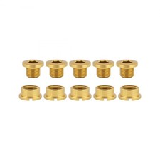 Origin8 Single-Ring Chainring Bolts, Alloy, Gold