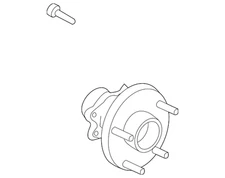 Genuine Nissan Value Advantage™ HUB ASSY FRONT D0202-CA06JNW