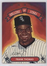 1992 Donruss Triple Play Gallery of Stars Frank Thomas #GS-12 HOF 15x0