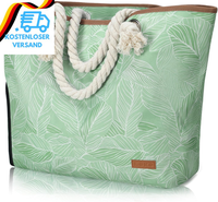 Strandtasche Damen Groß Mit ReißVerschluss, Vielseitiger Badetasche Xxl Familie