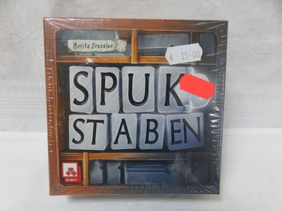 NEU Kartenspiel - Spukstaben NSV - Moritz Dressler - 1 bis 4 Spieler - OVP