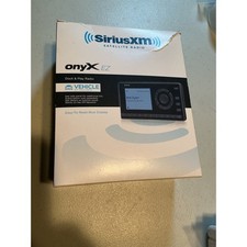 SiriusXM Onyx EZ Satellite Radio with Vehicle Kit XEZ1V1 Black Blue Display