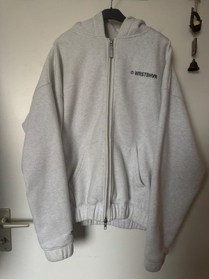 WRSTBHVR Kapuzen-jacke grau XS zip zipper hoodie worst behavior