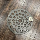 NOS Vintage Cast Iron Dutch Oven Trivet 8” UNMARKED ORIGINAL BARCODE LABEL LODGE