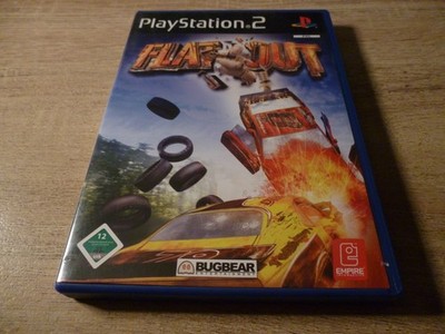 FlatOut - Playstation 2 Spiel / mit Anleitung