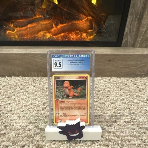 Pokémon TCG 2005 Ditto (Charmander) EX Delta Species CGC 9.5 37/113 English